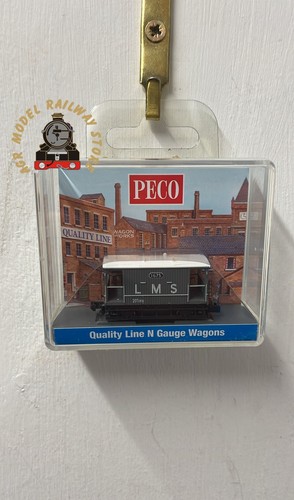 Peco NR-48M LMS 20 Tonnen Bremswagen in LMS grau 1675 | Zustand: New