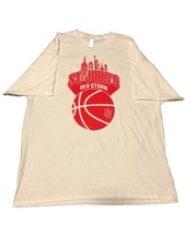 St. Johns Red Storm Mens Basketball White Out T Shirt Giveaway 2/28/2026 Size XL