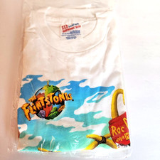 1994 McDonald's Flintstones Large 14-16 YOUTH Single Stitch 50/50 T-Shirt