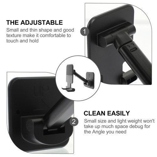 Mobile Holder Phone Rack Adhesive Bracket Man Folding Smartphone Wall Mount - Bild 3 von 12
