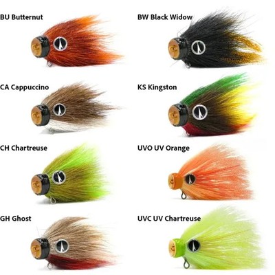 Rapala VMC Baby Schnurrbart Rig Shallow 14g Jigkopf und Bucktail Hecht Angelköder