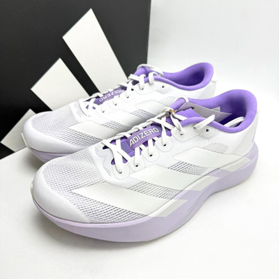 Adidas Adizero Evo SL White Purple Tint Women's Shoes KI6958 size 7-9