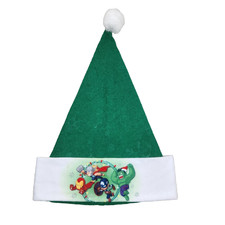 Marvel Baby Avengers Super Hero Green Felt Santa Hat NWT