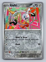 Klefki 128/191 Surging Sparks Reverse Holo Common