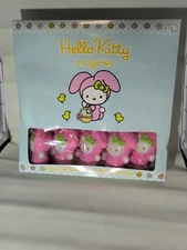 Hello Kitty Sanrio Cute Pink Bunny 10 Decorative String Lights RARE Vintage NOS