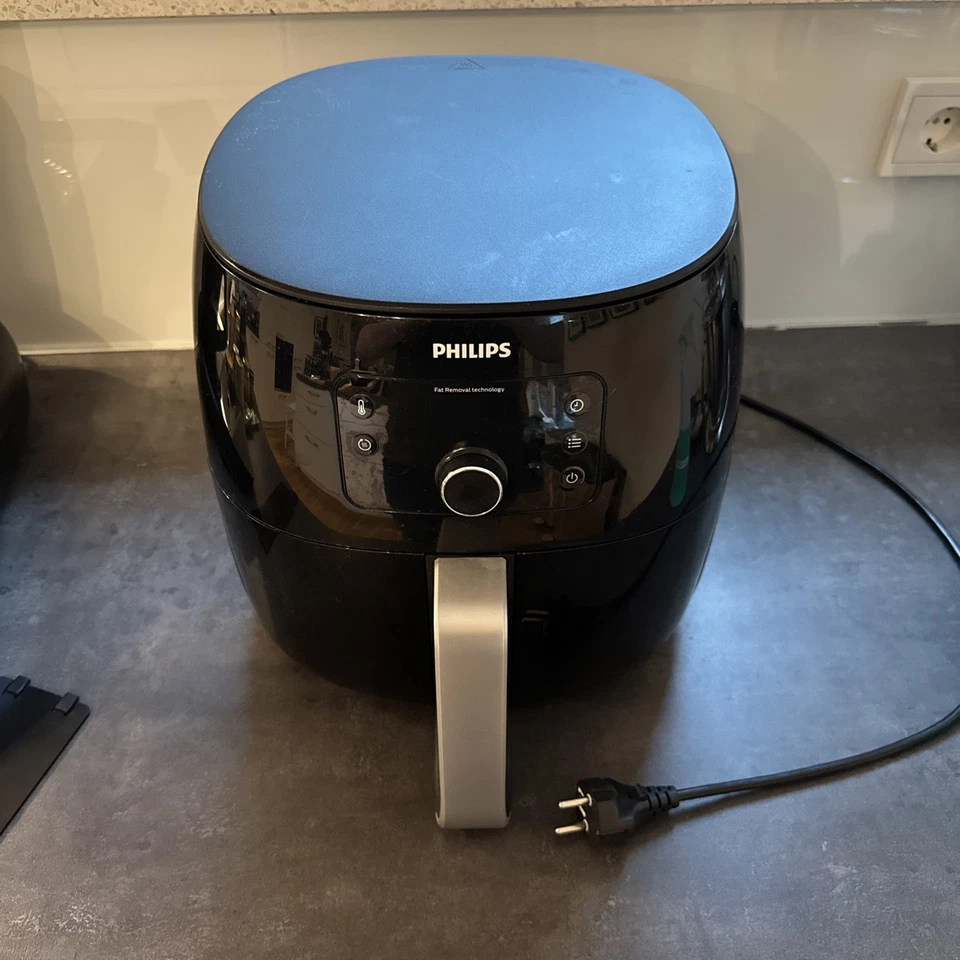 Philips Airfryer Heißluftfritteuse XXL, Schwarz, 7,3L mit Zubehör (HD9762/90), Foto 1 von 4
