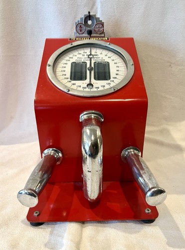 1931 D. Gottlieb & Co. TEST YOUR GRIP  Tester Machine Coin-Operated Arcade