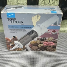 Proctor Silex Super Shooter Plus Cordless Cookie Press & Food Decorator #GO123