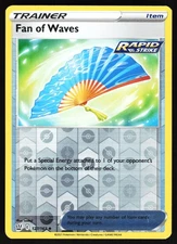 Fan of Waves 127/163 Pokemon SWSH05: Battle Styles Reverse Holo Uncommon MP/LP