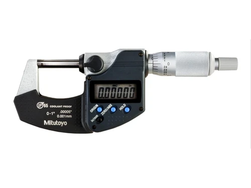 Mitutoyo 293-340-30 - 1 inch RATCHET STOP MICROMETER (W/O SPC)