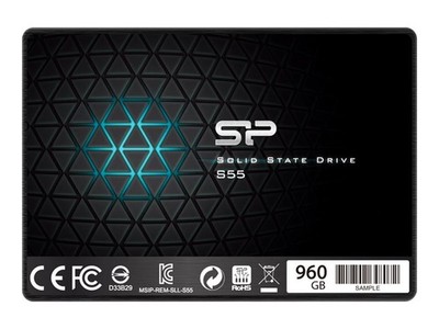 Silicon Power Slim S55 960GB 2.5'' 6Gbps SATA III TLC SP960GBSS3S55S25