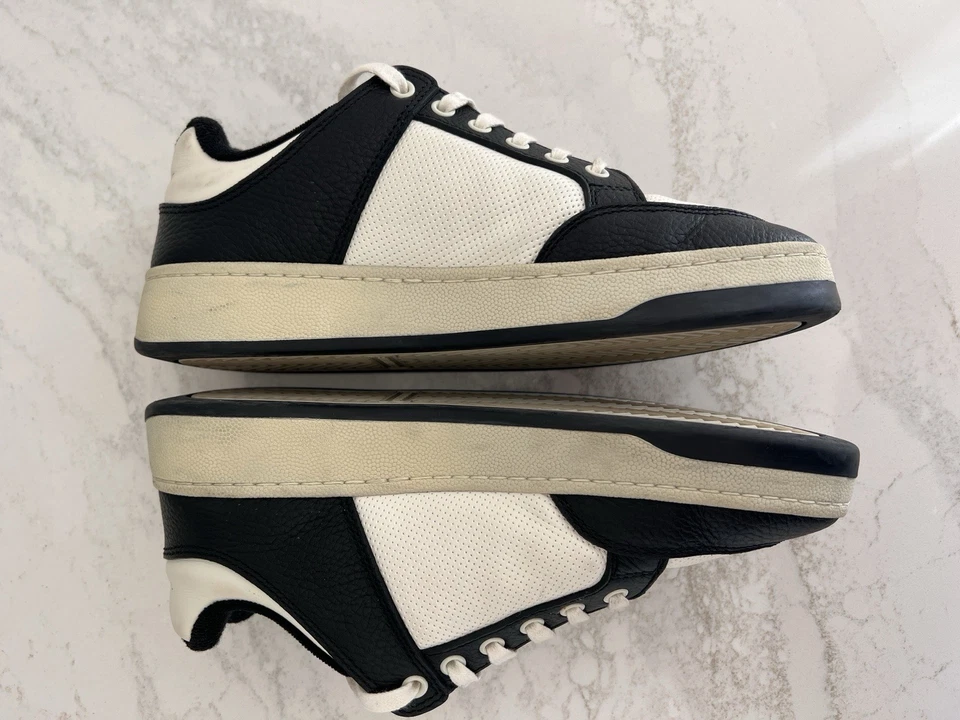 Saint Laurent  SL/61 Perforated Leather Sneakers Women’s EU 40 Us 10 - Image 3 of 4