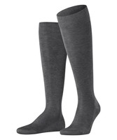 KniestrüMpfe Falke Tiago M Kh 39-40 Grau Baumwolle Lang 1 Paar Fil D'ecosse