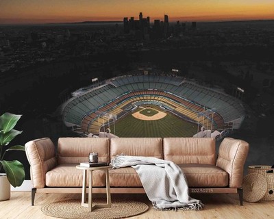 3D Baseball Stadium Landscape Wall Murals Wallpaper Murals Wall Sticker 7