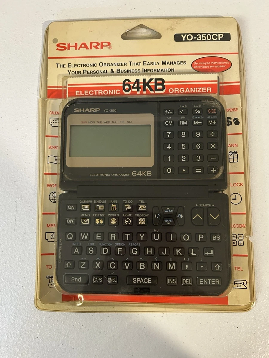 Organiseur Portable Tactile SHARP PB-EE1 Vintage - Excellent état - Occasion