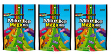 Mike and Ike Mega Mix Chewy Fruit Flavored Candies 3 Pack