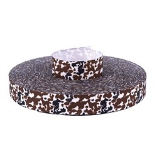 Country Brook Design  5/8 Inch Cow Print Grosgrain Ribbon, 10 Yards