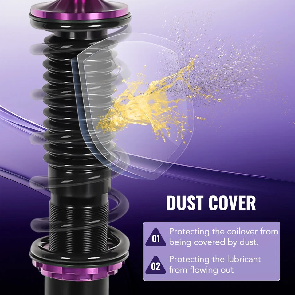 Coilover Suspension Shock Struts Kit for Honda S2000 2000-2009 Adjustable Height - Image 4 of 4