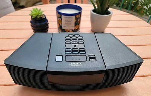 BOSE WAVE AM/FM RADIO CD PLAYER ALARM CLOCK AWRC-1G BLACK /REMOTE/BLUETOOTH! - Picture 13 of 22