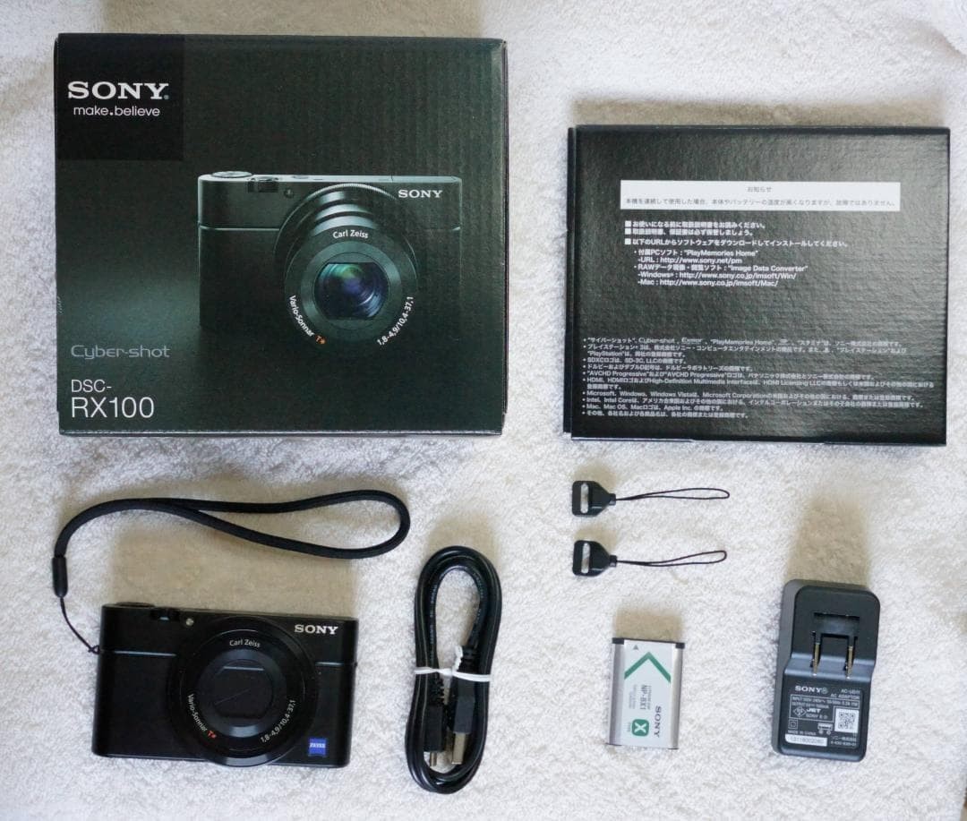 SONY RX100 初代 (DSC-RX100) SONY Cyber-shot DSC-RX100 First Generation Camera | eBay