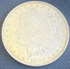 Beautiful 1880-P Morgan Silver Dollar. U GRADE.!
