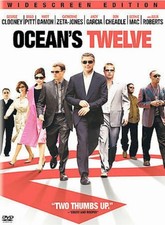 Ocean's Twelve (DVD, 2005, Widescreen) - DISC ONLY 