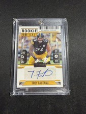 TROY FAUTANU 2024 Panini Contenders #186 Rookie Ticket RC Autograph Auto