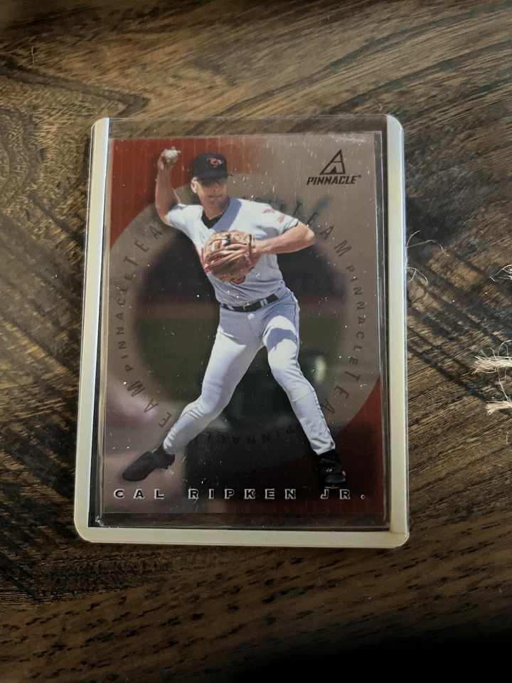 Pinnacle Team Chipper Jones And Cal Ripken Jr 1998 Insert 5 Of 15  - Image 2 of 2