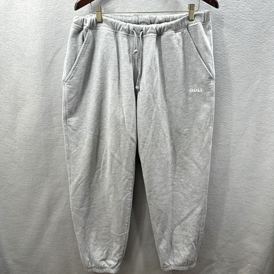 Golf Wang Logo Mens XL Gray Fleece Sweatpants Joggers Tyler the Creator Street
