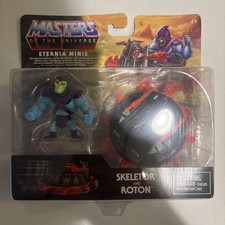 Masters of the Universe  Eternia Minis Skeletor and Roton with Rolling Action