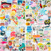 Vintage Sticker Set 200 StüCk Wasserdicht Vinyl Dekor FüR Laptop Wasserflasche N