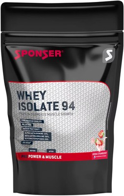 Sponser Whey Isolate 94, 1500 g Beutel, Strawberry
