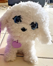 Fur Real Friends Poppy Jumpin' Poodle Interactive White Dog