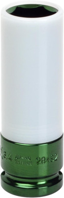 SUNEX TOOLS 28492 1/2-Inch Drive 3/4-Inch Extra Thin Wall Wheel Protector Impact