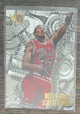 1995 Fleer  Metal  Nuts & Bolts  - Scottie Pippen #216