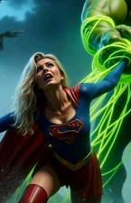 4x6  Color Photo Print Women Famous Fan Art ai Fantasy superhero cosplay Vb 18