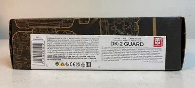 Hasbro Transformers Generations Legacy Select Deluxe DK-2 Guard F3071 MISB