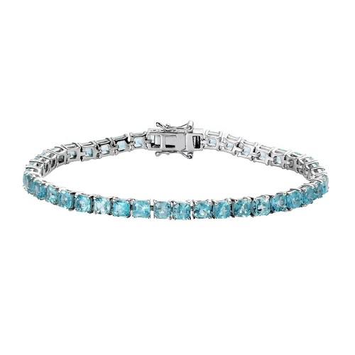 21MM 925 SILVER GENUINE BLUE TOPAZ HAWAIIAN SEA STAR STARFISH CZ