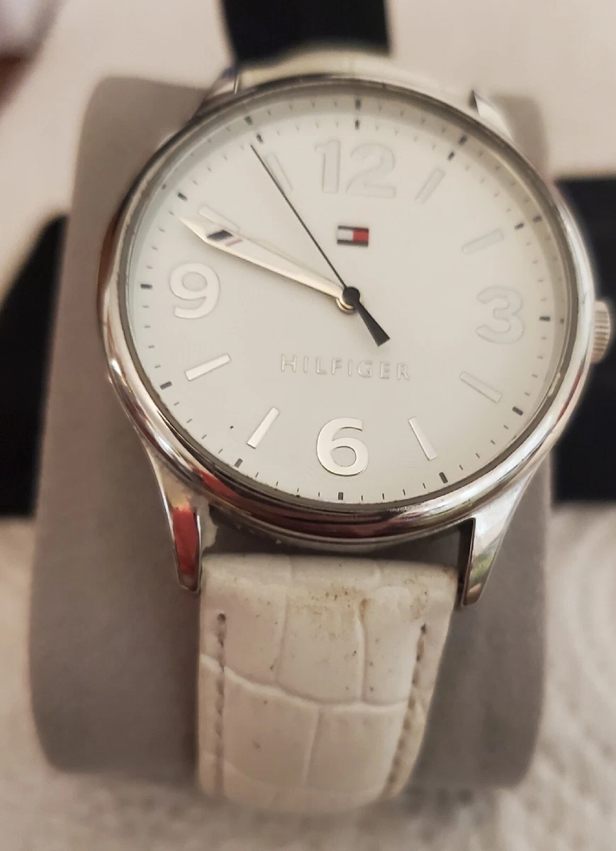 Tommy hilfiger women's watch cheap white