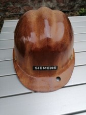 Siemens Schutzhelm, Bauhelm Werftarbeiterhelm Marine Arbeitshelm braun, Römer 