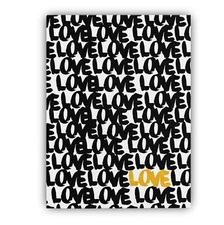 Nothing But Love Framed Canvas Stretched Ready to Hang 50x40 Home decor Gift.