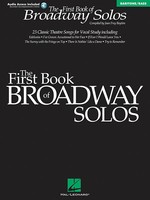 First Book Broadway Solos For Baritone Bass Vocal Sheet Music & Online Audio First Book Broadway Solos For Baritone Bass Vocal Sheet Music & Online Audio