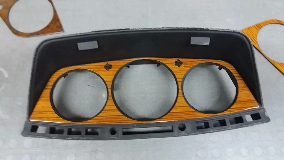 Cubierta velocímetro apta para W123 Mercedes Benz diseño Zebrano 300d 200d 250d 240d Foto 2 de 3