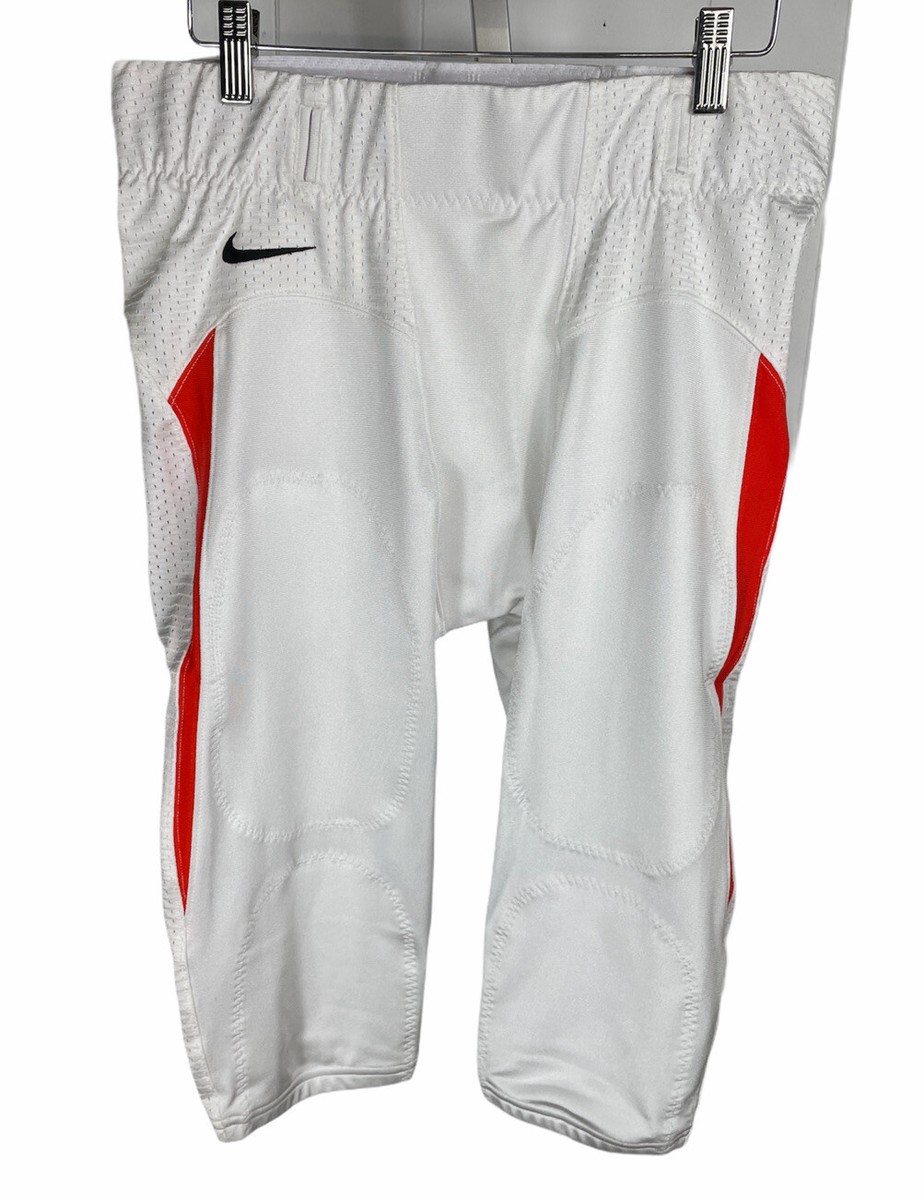 Nike Team Football Sample Pants sz L Game style Orange Blue Stripe