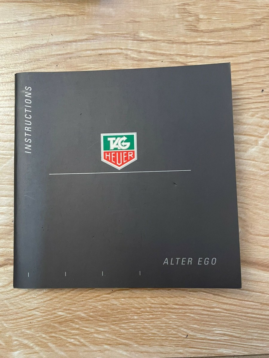 Tag Heuer Instructions manual choose your watch from the list
