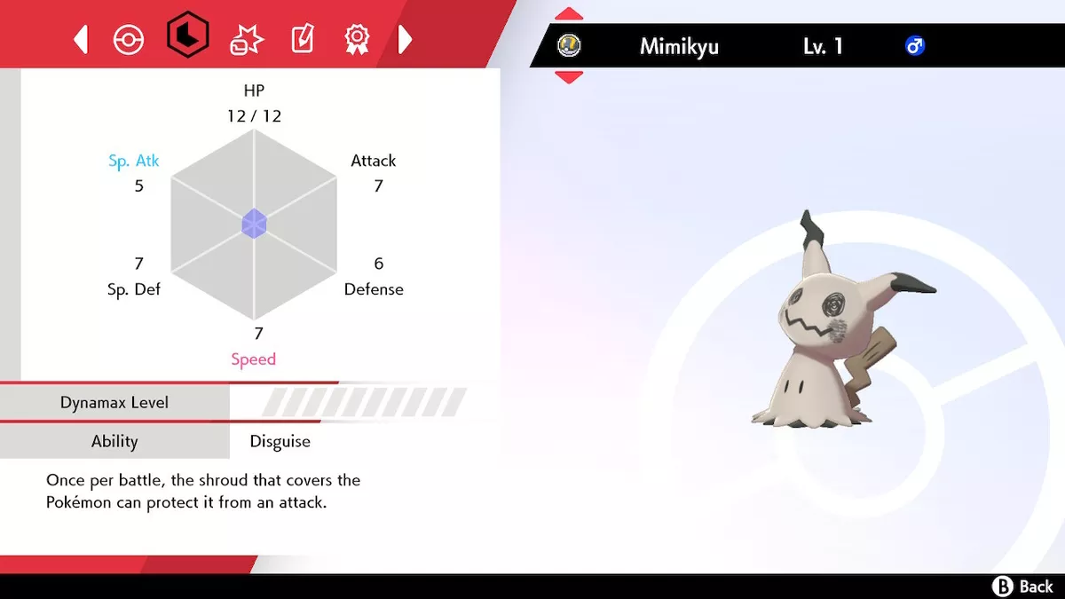 Shiny Mimikyu / Pokemon Sword and Shield / 6IV Pokemon / Shiny