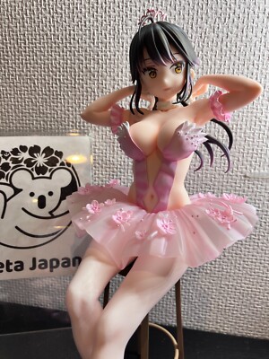 Union Creative Anmi Illustration Flamingo Ballet Group Ponytail Girl Figure PVC 
