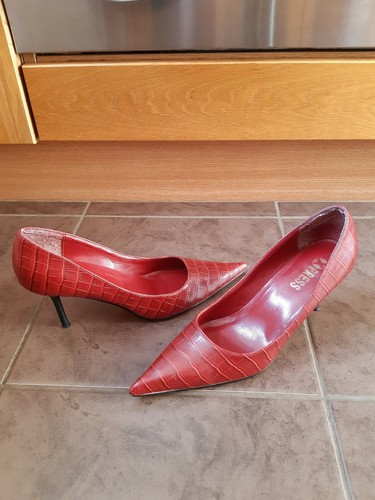 Red high heels UK size 7 | eBay
