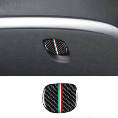 Carbon Fiber Glove Box Switch Panel Trim For Alfa Romeo 159 Brera Spider 2004-11