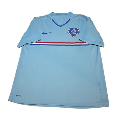 Niederlande Auswärtstrikot Nationalmannschaft Fußball Trikot EM 2008 Nike Größe L Large 